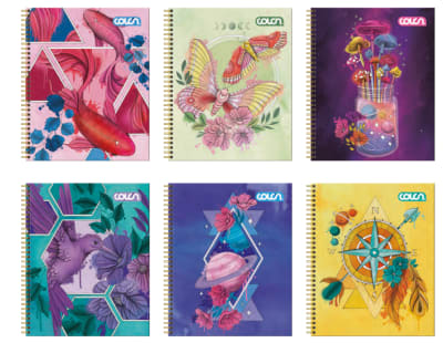 CUADERNO UNIVERSITARIO TE NATURA 7MM. 100H. COLON (SURTIDO)