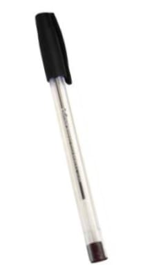 LAPIZ PASTA PTA.MEDIA 1.0MM NEGRO CPO TRANSPARENTE FULTONS