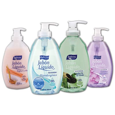 JABON LIQUIDO 350ML AROMA SURTIDO