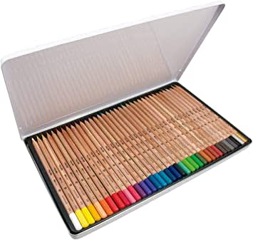CAJA LAPICES METALICA 36 COLORES MILAN