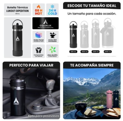 Botella Expedition 600 ml Novi