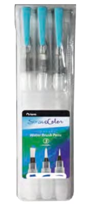 SET PINCELES ACUARELABLES 3 UNI SURT SOC