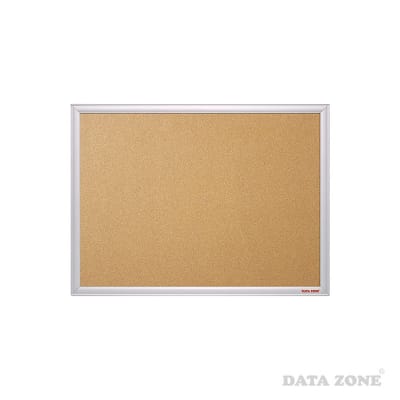 Pizarra de Corcho marco de aluminio 45x60