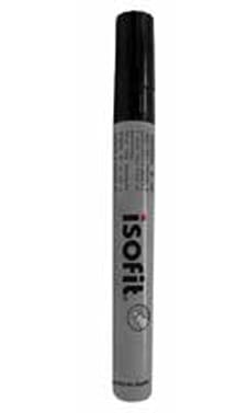 MARCADOR OLEO ISOFIT PERMANENTE  PLATEADO P/REDOND