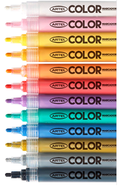 MARCADOR ACRILICO ARTEL 2MM VERDE CLARO