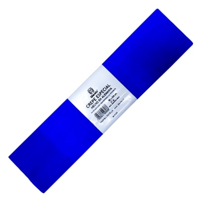 PAPEL CREPE WEROLA 50x250cm AZUL BANDERA