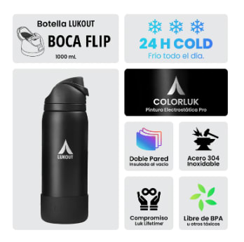 Botella Flip 1000 ml Cuarzo
