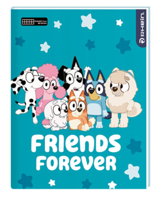 CUADERNO RHEIN COLLEGE BLUEY COLLEGE 80HJ