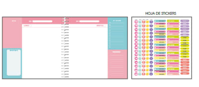 PLANNER ASCOTT 17X17 BOOK
