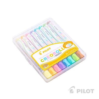 Creo Roll Set 8 Uni Colores Pasteles