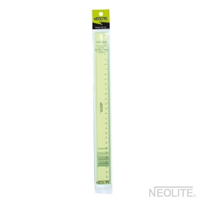 Regla Biselada Transparente GREEN 30cm (002) NEOLITE