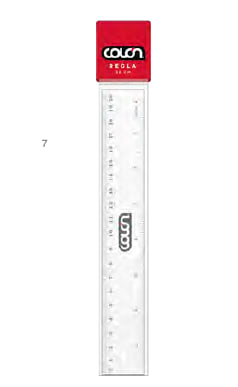 BL. REGLA 20 CM COLON