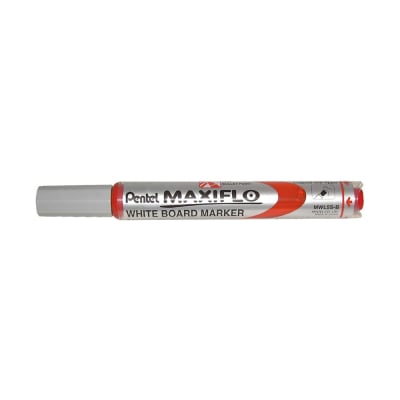 Marcador Maxiflo Pta.Redonda Rojo