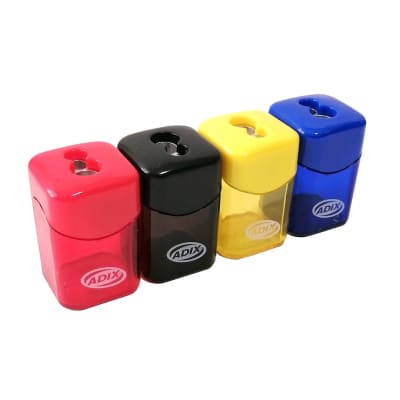 Sacapunta Metálico Doble c/Contenedor (033) ADIX