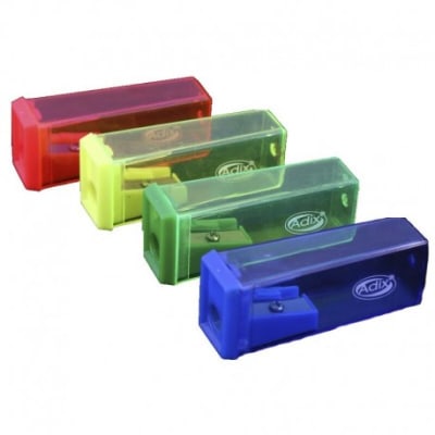 Sacapunta Plástico c/Contenedor (006) ADIX