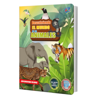 LIBRO ANIMALES DELUXE 128 PÁG
