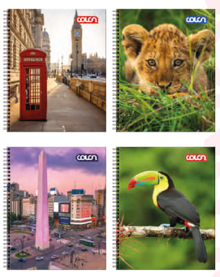 CUAD.UNIV TS UNISEX 7MM 100H COLON