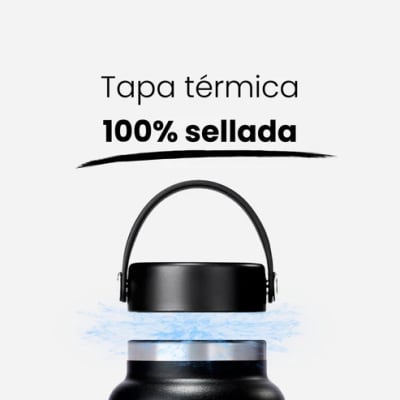 Botella térmica Ancha 946 ml Verde Pastel