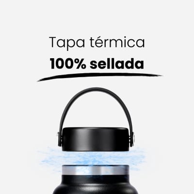 Botella térmica Ancha 946 ml Blanco