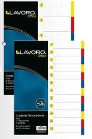 SEPARADOR CTA. VINIL 12 POSICIONES LAVORO