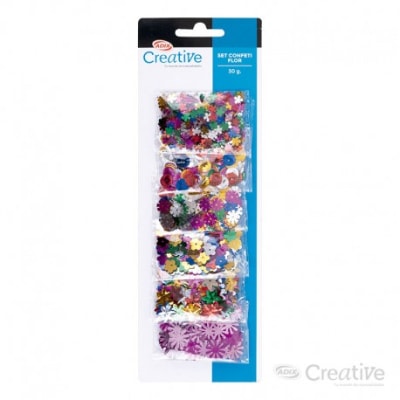 Confeti Flor 30g 6u (010) CREATIVE