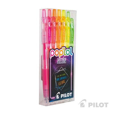 Set POPLOL Neón 6 Unidades
