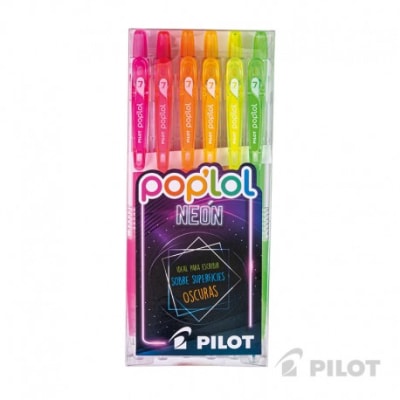 Set POPLOL Neón 6 Unidades