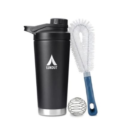Botella Shaker Storm Proteína 750 ml Negro