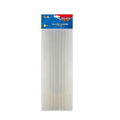 BL SILICONA TRASNP. BARRA  7MM PROARTE (10U)
