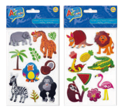 FIG SELVA GOMA EVA 7 PCS 2 SURT