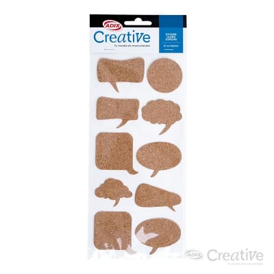 Sticker Globo Texto Corcho (001) CREATIVE