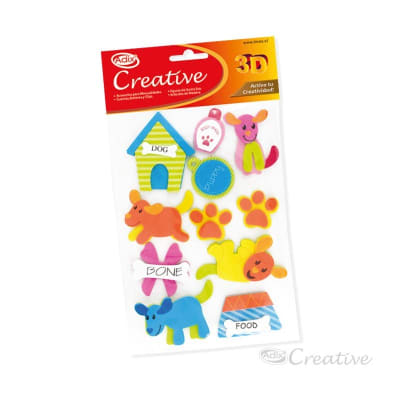 Sticker Goma Eva Perro (041) CREATIVE