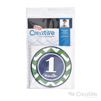 Sticker para Personalizar Meses (004) CREATIVE