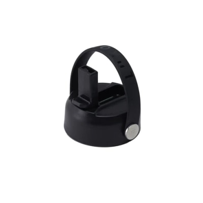 Tapa Bombilla Handle Boca Ancha Negra