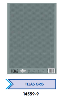 FORRO P/MAQUETA PROARTE TEJAS GRIS