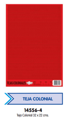 FORRO P/MAQUETA PROARTE TEJA COLONIAL