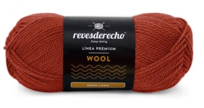 WOOL TERRACOTA 0964