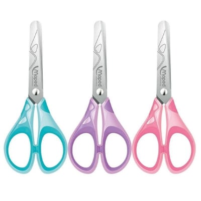 Tijera 13cm colores pasteles Maped