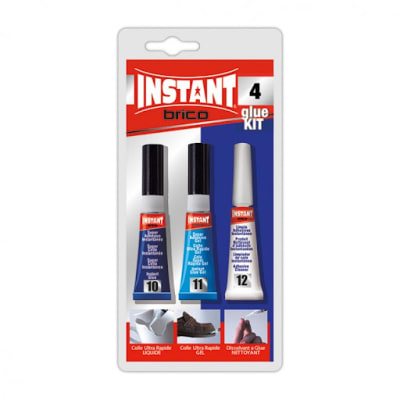 ADHESIVO INSTANTANEO 3g KIT 3 CIANO