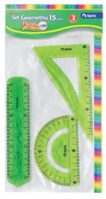 SET GEOMETRIA FLEX 15 CM TORRE