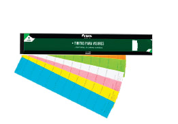 TIRITAS VISORES 250 UNID COLORES TORRE