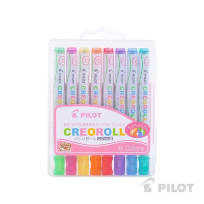 Creo Roll Set 8 Uni Colores Glitter