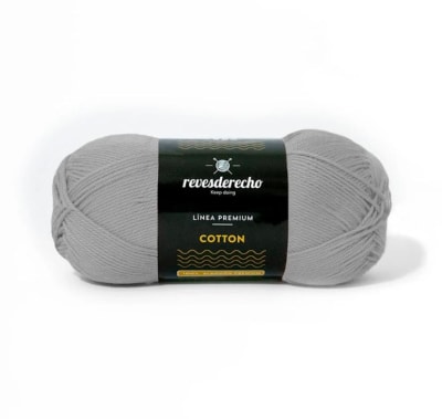 ALGODÓN GRIS ACERO