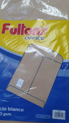 SOBRE SACO EXTRA OF.KRAFT 25un  90 GR. 90 GSM  FULTONS