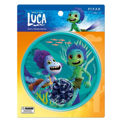 DISCOS ATRAPA PEL0TAS  LUCA DISNEY
