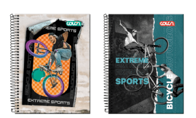 CUADERNO TOP SPORTS 7MM. 150H. COLON (SURTIDO)