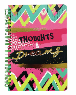 LIBRETA SPIRAL 21X14,5CM 60HJS 3 DISEÑOS FLUOR