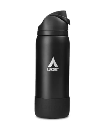 Botella Flip 1000 ml Negro