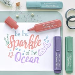 Destacador Textliner 46 Metallic wallet of 8 carton