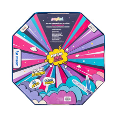 Set Lápiz Gel POPLOL 0.7 16u Magenta Sky (20) PILOT